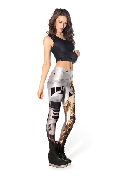 ARTOO AND THREEPIO LEGGINGS - LIMITED