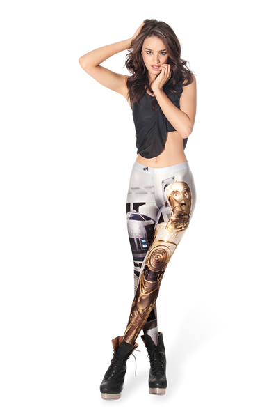 ARTOO AND THREEPIO LEGGINGS - LIMITED